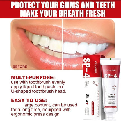 SP 4 Ultra Brightening Toothpaste  Pack Of 2