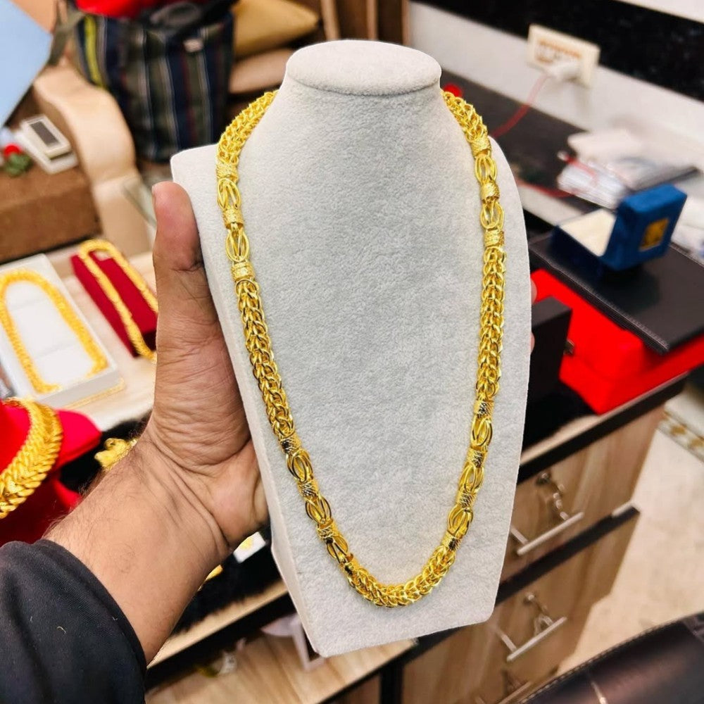 Majesty Golden Coated Chain For Man