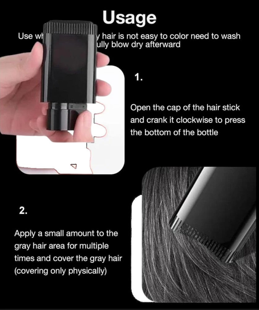 Black Hair Dye Stick